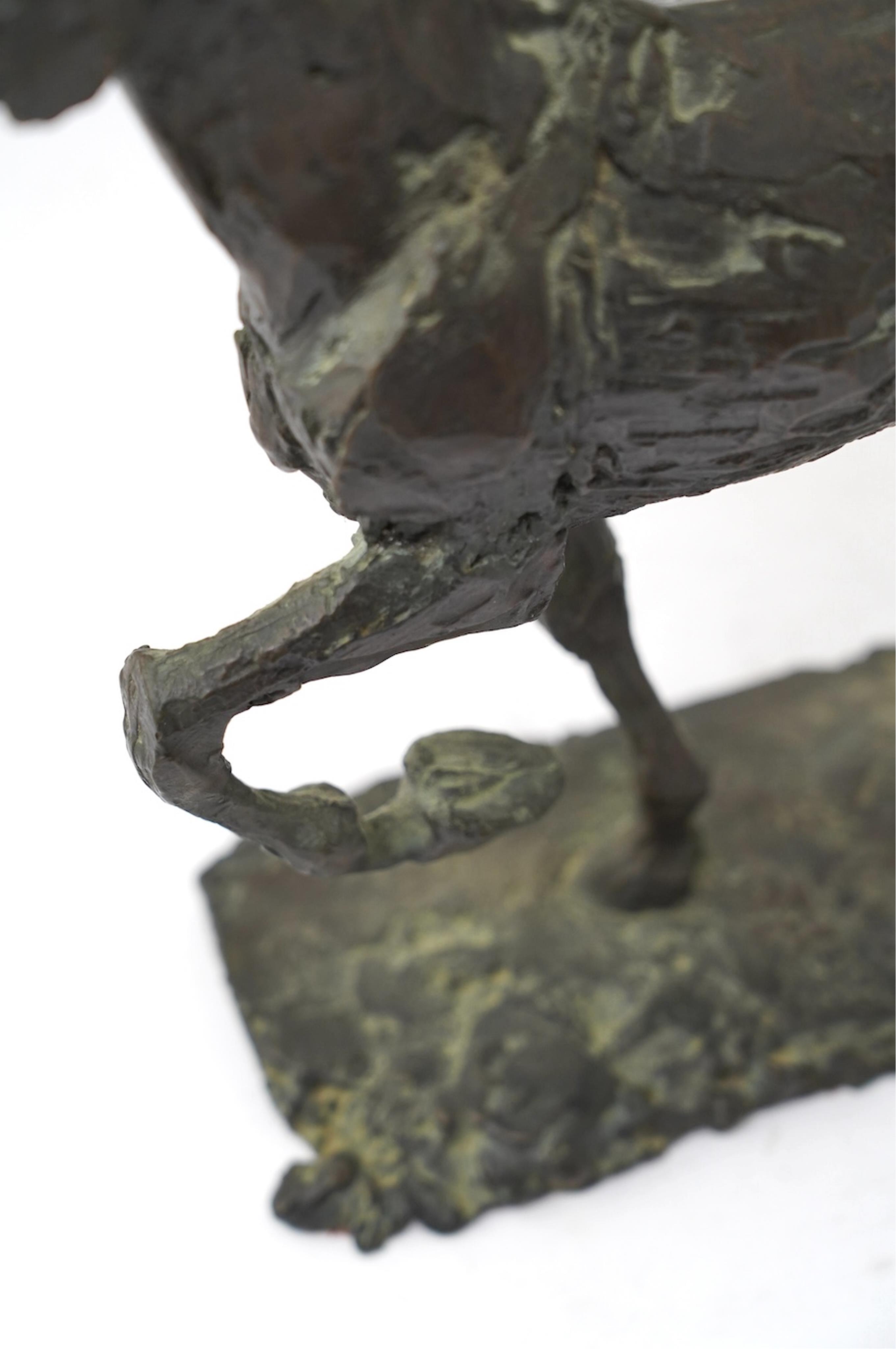 Dame Elizabeth Frink C.H. D.B.E. R.A. (English, 1930-1993), 'Horse, 1979', bronze, 30.5cm high, 33cm long, 9cm deep